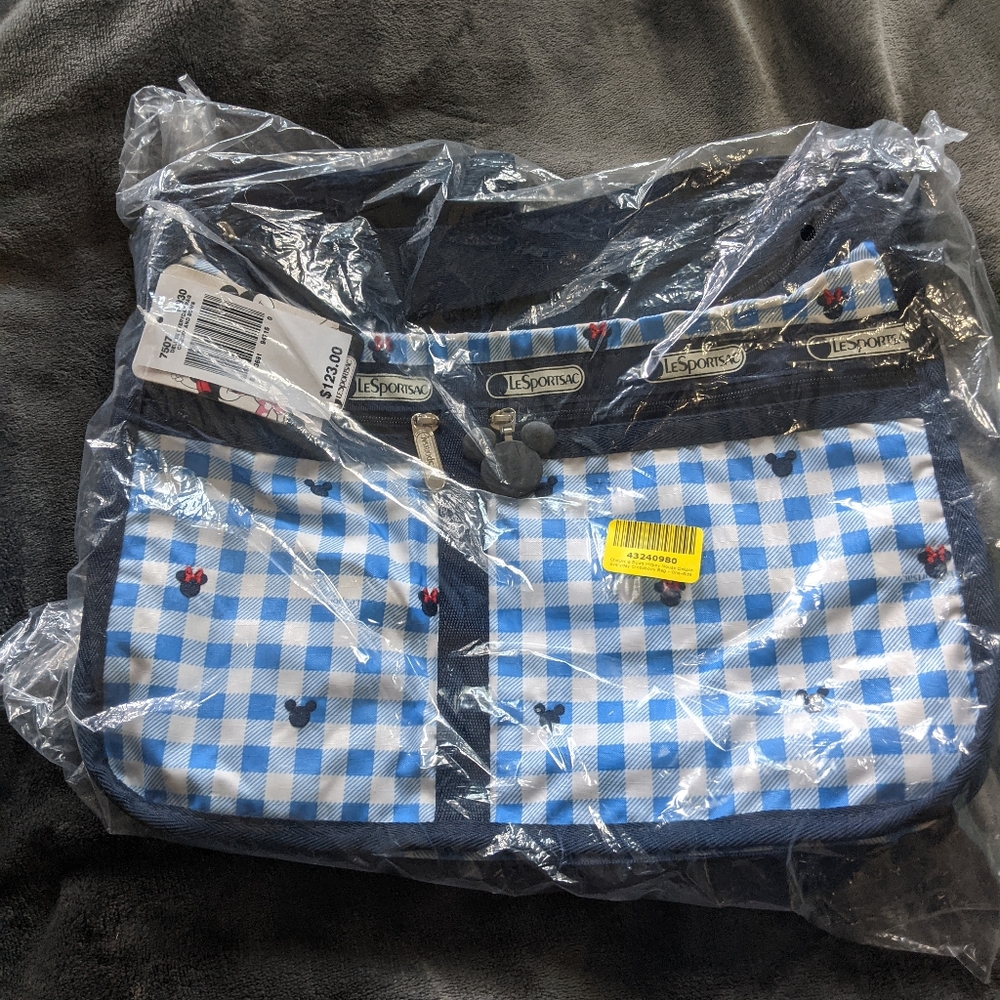 LeSportsac X Disney everyday bag in checks & bows